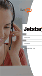 Mobile Screenshot of jetstar.livepro.com.au